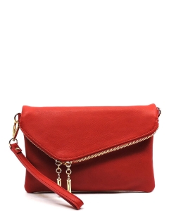 Fashion Envelope Foldover Clutch AD2585RED